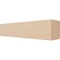 Ekena Millwork 6in. W x 6in. H x 28in. L Block Woodgrain TimberThane Rafter Tail, Primed Tan RFTUR06X06X28BLKRCPR - alternate 1